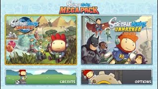 Scribblenauts Mega Pack PS4  Scribblenauts Unlimited  Gameplay Preview Clip [upl. by Alikam]