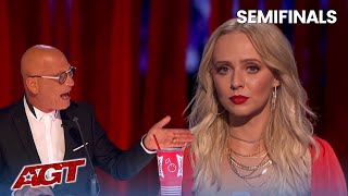 Howie Mandel RIPS Into Yoututber Madilyn Baily After EMOTIONAL Tribute Performance [upl. by Addiego]