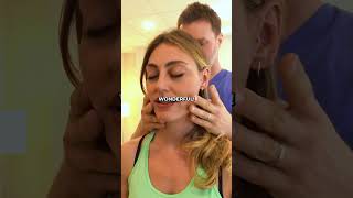 Listen to How CRUNCHY Her Neck Was 😱 shorts chiropractic [upl. by Fabien]