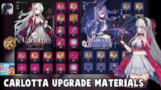 Carlotta amp Roccia Upgrade Materials with Weapon  Wuthering Waves [upl. by Cocks470]