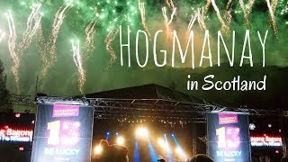 Hogmanay New Years Eve in Edinburgh Scotland [upl. by Elocen]