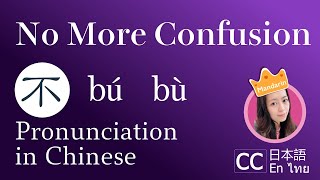 Mandarin Pronunciation Rules Mastering the quot不quot Sound [upl. by Maire466]