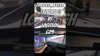 THRUSTMASTER T300 vs LOGITECH G29 shorts short shortsfeed shortvideo shortsfeed [upl. by Leong]