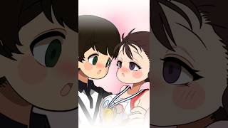 사랑 없는 남녀의 올림픽 시즌  Olympic season of loveless man amp woman  nandupal animation anime shorts [upl. by Ayatnahs]