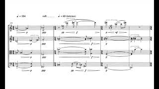 Berio  Notturno for String Quartet 1993 with score [upl. by Avaria]