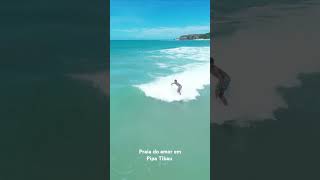 Sufando a marolinha na praia de Pipa em Tibau surfe surfedrone praiadepipa wslbrasil [upl. by Aneet]