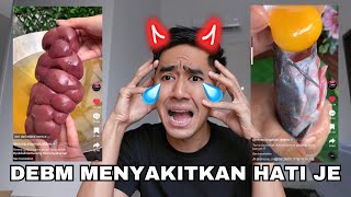 DEBM MENYAKITKAN HATI JE 😭😡 REACT TIKTOK DEBM 😂 [upl. by Berti]