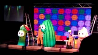 Veggie Tales Live Hairbrush Song [upl. by Bluefield861]