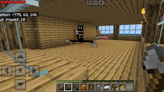 Surviving A Cartoon Dweller In Minecraft Survival Episode 2 [upl. by Stewart]