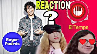 ROGER PADROS  EL TEMPS  REACTION  Benidorm Fest 2024  Eurovision Spain [upl. by Llerud887]