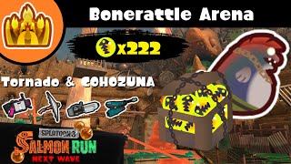 222 EGGS Silly Tornado amp COHOZUNA on Bonerattle Arena Splatoon 3 Overfishing [upl. by Acinehs682]