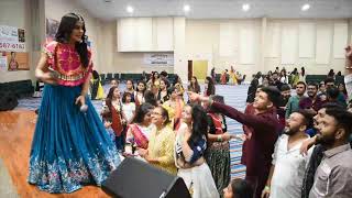 Shree Swaminarayan Hindu Temple Tifton GA  Garba Night Divya Chaudhary [upl. by Dorisa242]