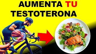 8 ALIMENTOS PARA AUMENTAR LA TESTOSTERONA │Aumenta tu Testosterona Naturalmente [upl. by Gersham]