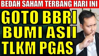 saham GOTO hari ini BBRI BUMI ASII TLKM PGAS 11102024 GINI STRATEGINYA goto bbri bumi [upl. by Fleisher]