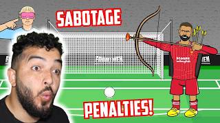 SABOTAGE PENALTIES🤣 FRONTMEN 81  442oons Reaction [upl. by Nylirej]