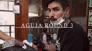 APRENDE a usar una AGUJA ROUND 3 para LINEAS FINAS y PUNTILLISMO [upl. by Cornall]