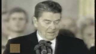 President Ronald Reagan  Second Inaugural Address [upl. by Cilo]