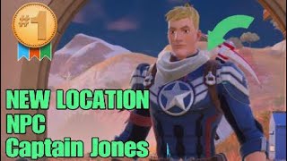 Where to Find Fortnite NPC Captain Jones  Updated Location  Chapter 5 Season 4 [upl. by Katharina]