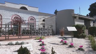 Cimitero di Andria inaugurato lAlbero della Vita [upl. by Chessa433]