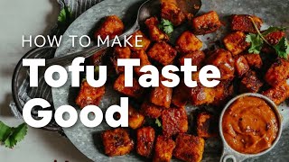 How to Make Tofu Taste Good  Minimalist Baker Recipes [upl. by Orodisi]