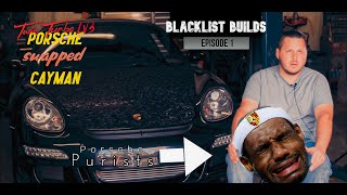 Twin Turbo LV3 swapped Porsche Cayman  Interview with the owner  Blacklist Builds Episode 1 [upl. by Kress]