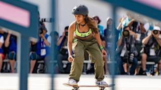 Rayssa Leal Shines Bright for Brazil A Bronze Medal Triumph in Skateboarding paris2024 olympics [upl. by Esta]