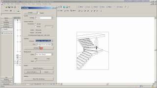 REVIT Architecture Stair with winder and no Railing  CADclip [upl. by Lamiv]