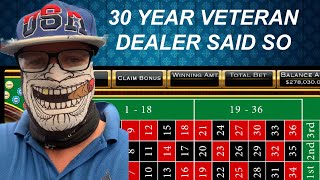 BEST ROULETTE STRATEGY ACCORDING TO 30 YEAR LAS VEGAS DEALER [upl. by Velleman]