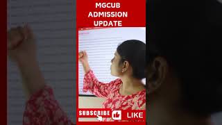 Mgcub admission updateopen counselling started for all coursesmgcub admission process [upl. by Svetlana]