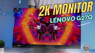 The BEST 1440P Gaming Monitor ft Lenovo G27Q I 165Hz [upl. by Meletius]