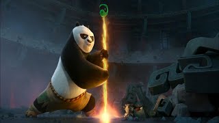 Kung Fu Panda 4  Po amp Zhen vs Chameleon  Best Fight Scene [upl. by Llewoh554]