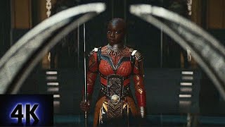 Queen of wakanda fire on Okoye scene  hindi clip hd 4k  2022  wakanda Forever shuri ramonda [upl. by Philander815]