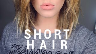 HOW TO STYLE SHOULDER LENGTH HAIR [upl. by Akeemahs]