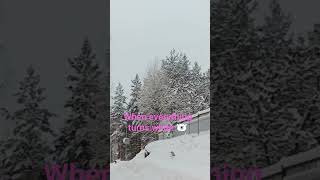 whitechristmas travel kuopio winter finland europeantravel fypシ shortvideo [upl. by Silrac]