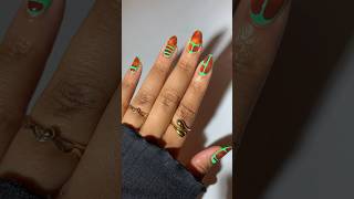 Easy tortoiseshell nail art WITHOUT gel polish [upl. by Lai]