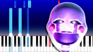 FNAF Song  Music Box  DHeusta Cover Remix Piano Tutorial [upl. by Arielle]