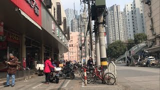 Shanghai street viewChangning branch road 上海街景长宁支路，20190304 [upl. by Bright]