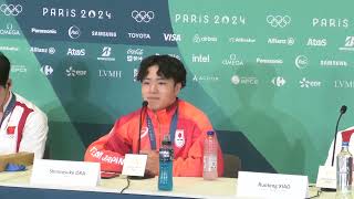 Oka I feel great after winning mens allaround gold｜Paris 2024｜Olympics｜Gymnastics｜岡慎之助｜张博恒｜肖若腾 [upl. by Venditti]