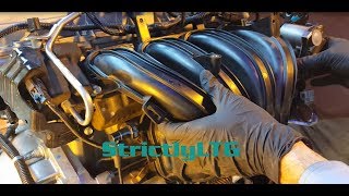 20 Camaro  20 ATS LTG  How to Remove Intake Manifold [upl. by Bashemath]