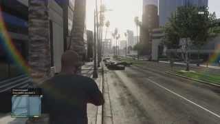 GTA 5 Slow Motion Aim Cheat Demo [upl. by Niroht]