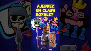 JUGANDO AJEDREZ en CLASH ROYALE 🥸♟️ [upl. by Araiek900]