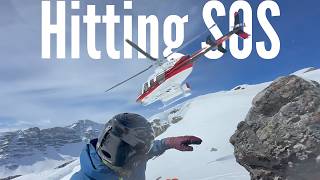 Breaking my leg backcountry skiing [upl. by Ybloc]