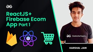 Build an Ecommerce website using React Firebase  Part 1 [upl. by Assirrec]