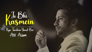 Jo Bhi Kasmein  Atif Aslam Ai Cover [upl. by Terrel824]