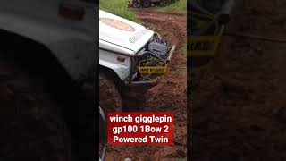 winch gigglepin gp100 1Bow 2 Powered Twin [upl. by Esinek]