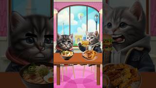 how do you eat cat cutecat trendingshorts [upl. by Yemorej54]