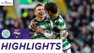 Celtic 10 Ross County  Johnston Seals The Win In Opening Minute  cinch Premiership [upl. by Jadwiga781]