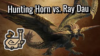 Hunting Horn vs Ray Dau  MhWilds beta [upl. by Harden]