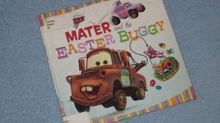 Disney Cars  Mater and the Easter Buggy Childrens Read Aloud Story Book For Kids [upl. by Adihsar409]