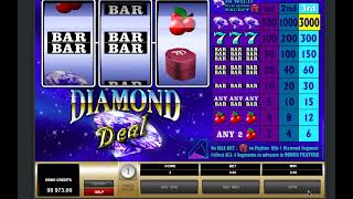 💎 Strike It Rich in Diamond Deal Slot by Microgaming 💰✨ DiamondDeal RealMoneyJackpots [upl. by Bork]